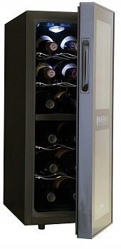 Haier 12 Bottle Dual Zone Wine Cooler HVTM12DABB review
