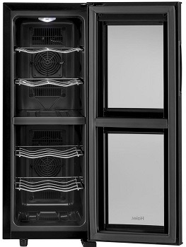 Haier Wine Fridge 12 Bottle Dual Zone review