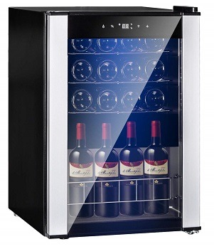 SMETA 19 Bottles Wine Refrigerator
