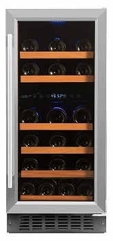 Smith & Hanks 32 Bottle Under Counter Wine Refrigerator