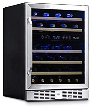 Vinotemp Dual-Zone 45 Bottle Front-Venting Wine Chiller