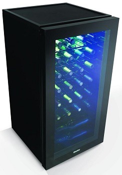 Danby DWC93BLSDB 36 Bottle Wine Cooler review