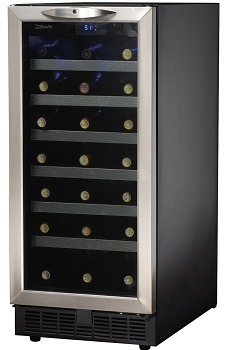 Danby Silhouette Wine Cooler DWC1534BLS review