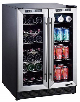 Magic Chef Dual Zone Digital Wine And Beverage Cooler