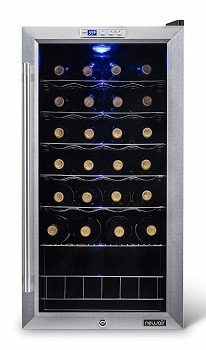 NewAir Wine Cooler and Refrigerator, 27 Bottle