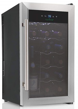 NutriChef PKTEWC18 18 Bottle Thermoelectric Wine Cooler