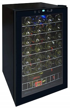 Vinotemp 48-Bottle Touch Screen Wine Cooler review