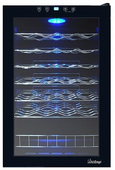 Vinotemp 48-Bottle Touch Screen Wine Cooler