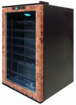 Vinotemp EL-28WL 28-Bottle Wine Cellar, Brown review