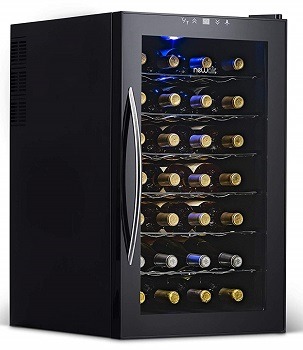 NewAir Wine Cooler and Refrigerator, 28 Bottle