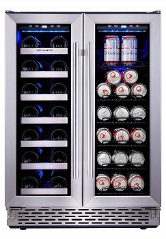 Phiestina 24 Inch Wide Wine and Beverage Cooler