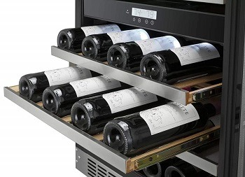 Titan Under-counter Wine Cooler 24 inch 46 Bottle review