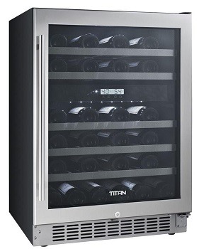 Titan Under-counter Wine Cooler 24 inch 46 Bottle