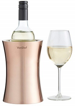 VonShef Copper Wine Bottle Cooler