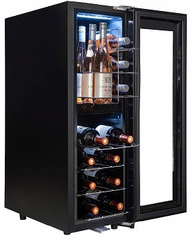 AKDY 16 Bottle Compressor Freestanding Wine Cooler review