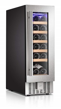 Antarctic Star Wine Cooler Refrigerator Fridge 18 Bottles 12 Single Zone Wine Cellar