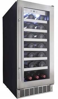 Danby DWC031D1BSSPR 34 Bottle Built-In Wine Cooler